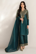 Embroidered Raw Silk