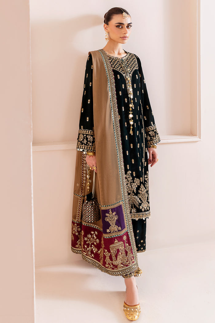 Embroidered Velvet Formal CVF25-D01