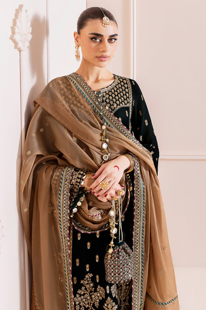Embroidered Velvet Formal CVF25-D01