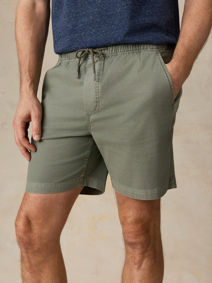 | Essential Drawstring Short - Desert Olive | Faherty Brand