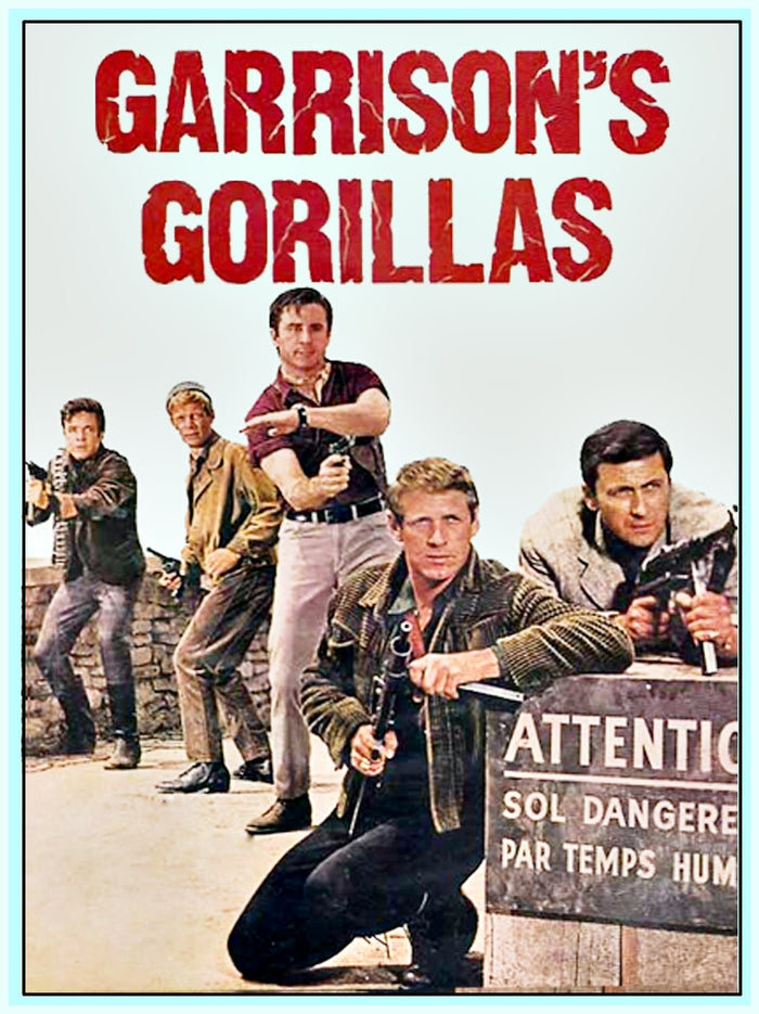 GARRISON'S GORILLAS - THE COMPLETE SERIES - 7 DVDS