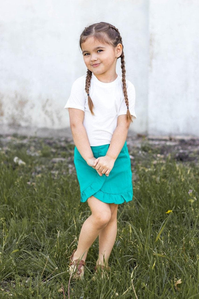 Girls Ruffled Skirt