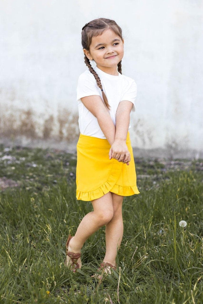 Girls Ruffled Skirt