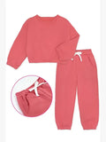 GKSS-22-3002B- Girl's 2 pc Pant Jog Set