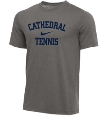Gray Nike Cathedral Sport Tees