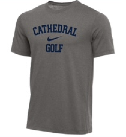 Gray Nike Cathedral Sport Tees