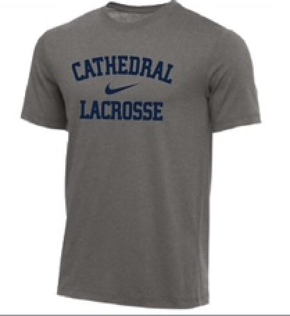 Gray Nike Cathedral Sport Tees