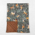 Green Deer Blanket
