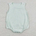 Green Gingham Bubble