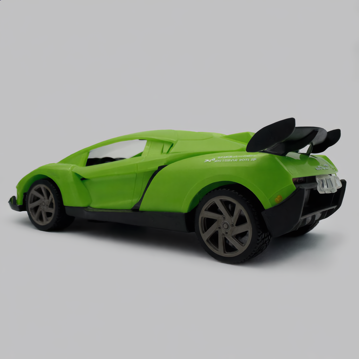 Green Model Sports Car