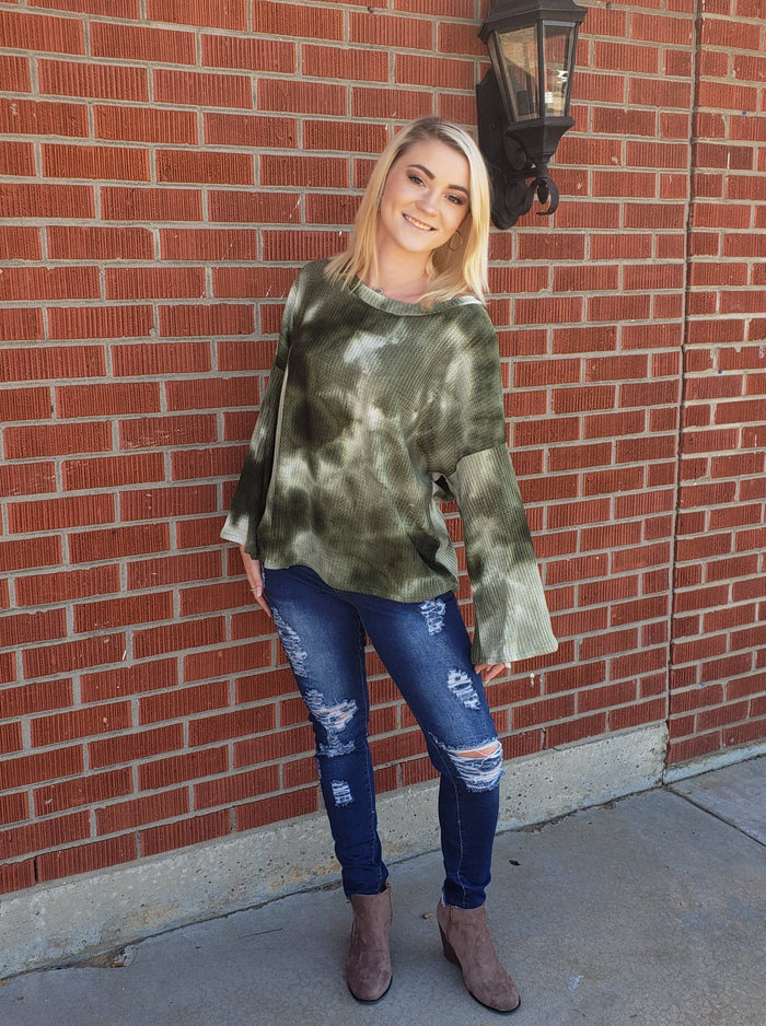 Green Tie Dye