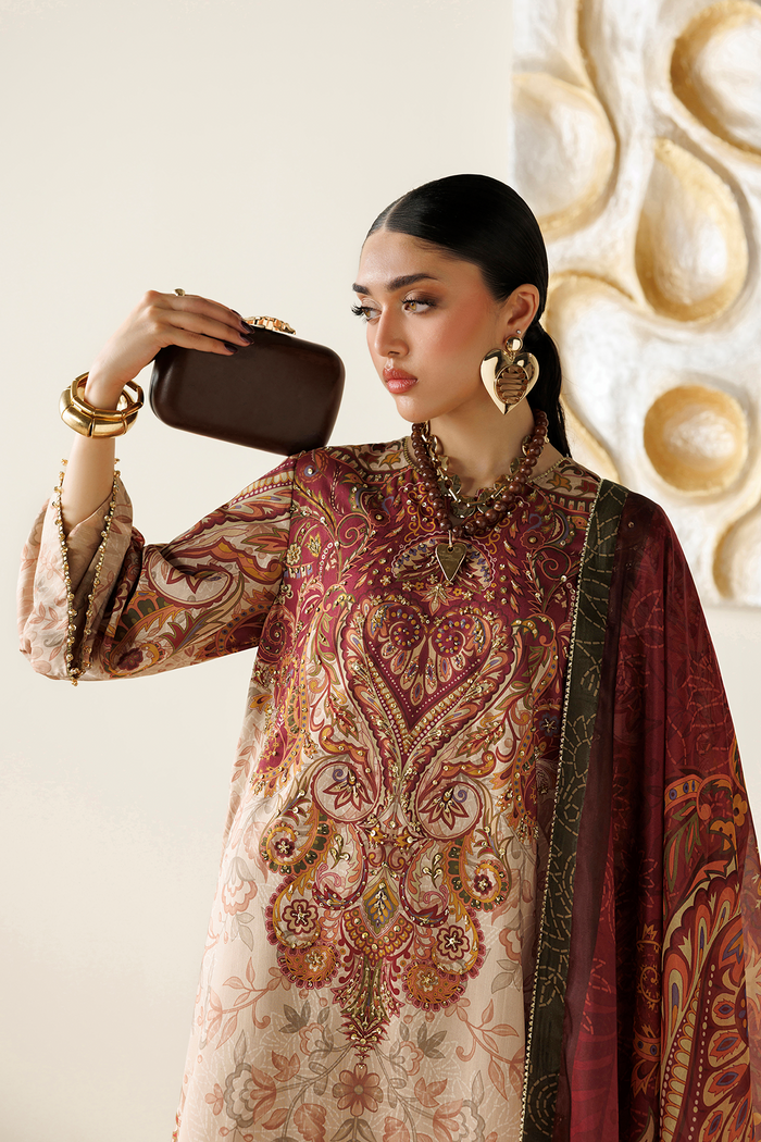 HANDWORK RAW SILK OR26-D08