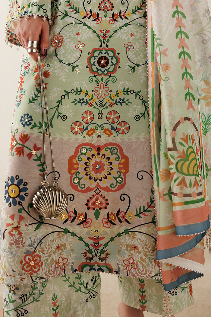 HANDWORK RAW SILK OR26-D10