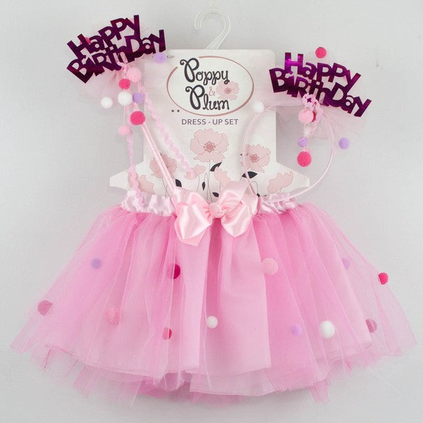Happy Birthday Tutu Set One Size