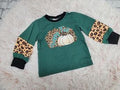 Happy Fall Leopard Pumpkin Top