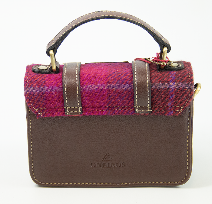 Harris Tweed Baby Satchel Bag 1/Brown