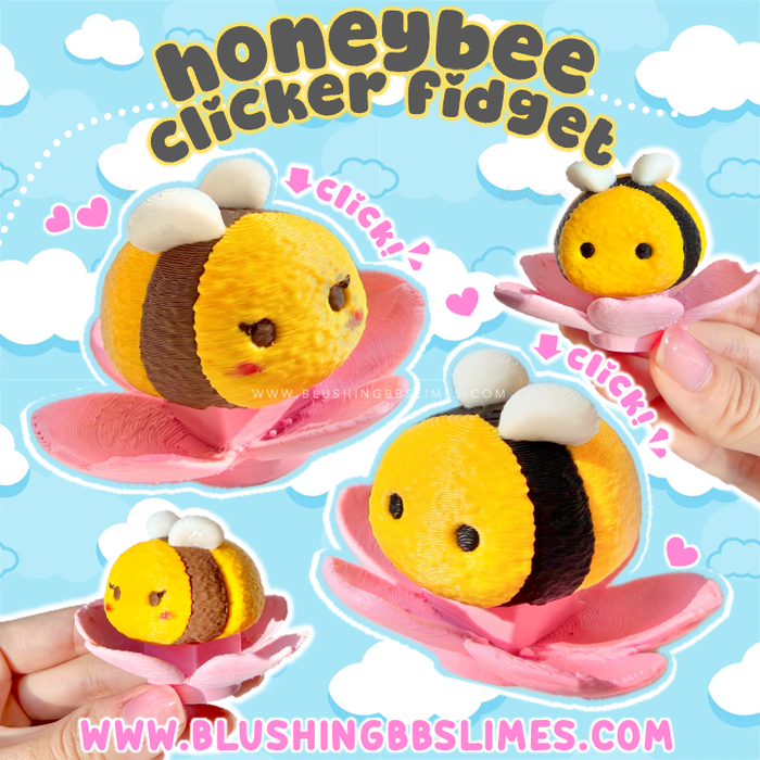 Honeybee clicker fidget