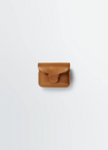 IL BUSSETTO FOR LEMAIRE AIRPODS PRO in Molded Patinated Vegetable-Tanned L, product shot, front view compact design