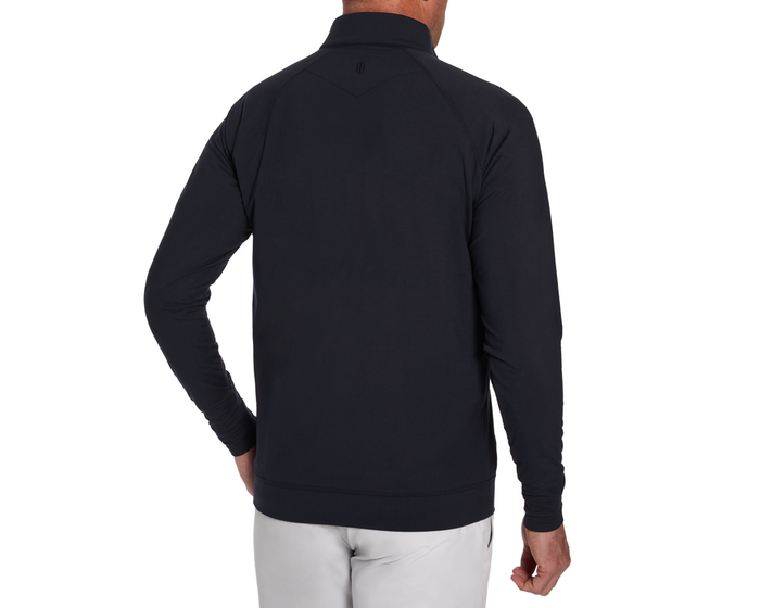 Indiana University Westland Quarter-Zip: Black