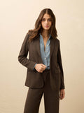 | Inlet Houndstooth Blazer - Woodland Herringbone | Faherty Brand