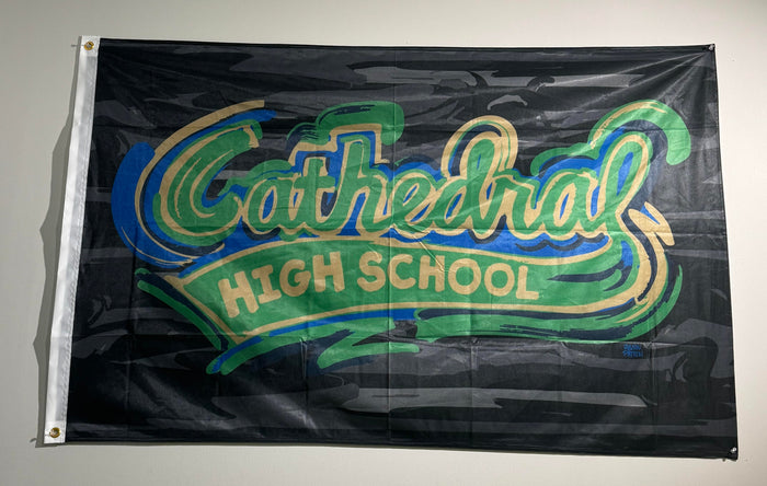 Justin Patten Artwork Outdoor Flag 3'x5'