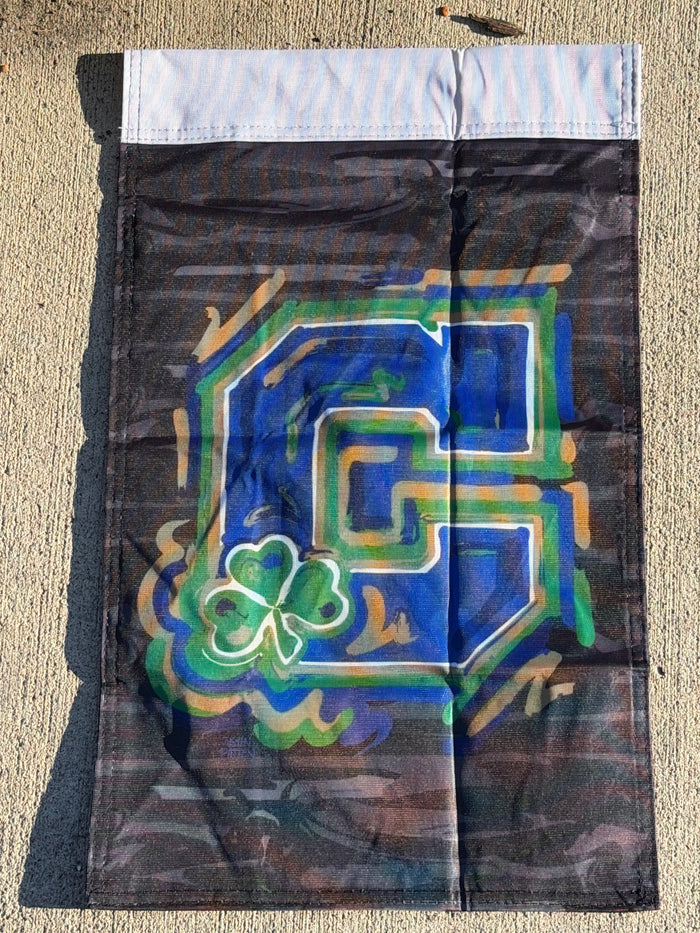 Justin Patten Cathedral Garden Flag