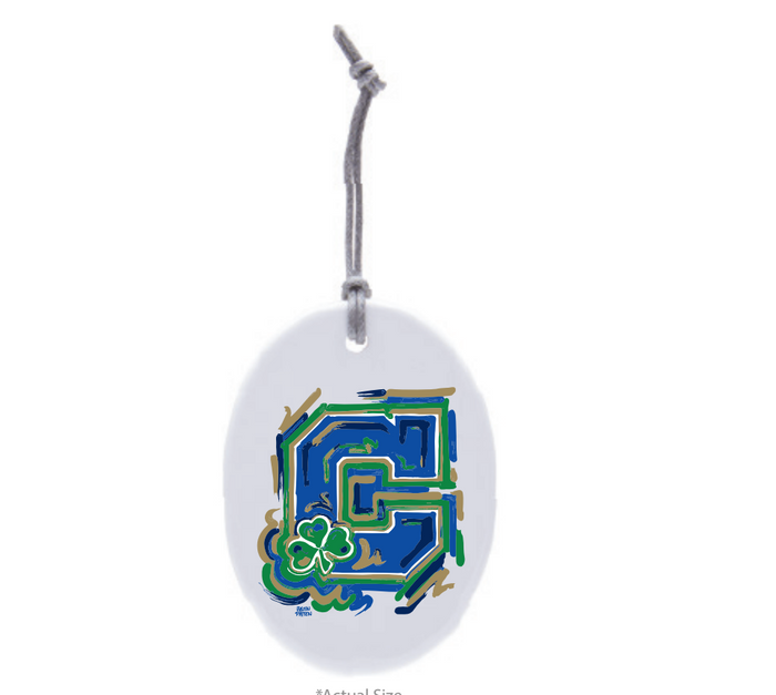 Justin Patten Ceramic Ornament – Exclusive Cathedral Design