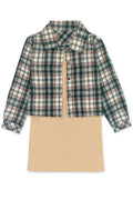 Khaki/Plaid Dress