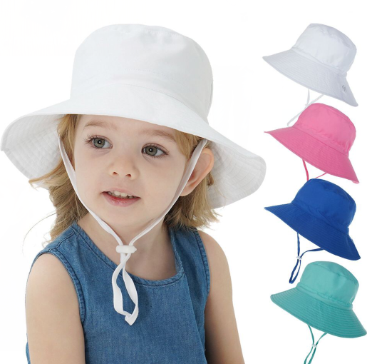 Kids fishing hats