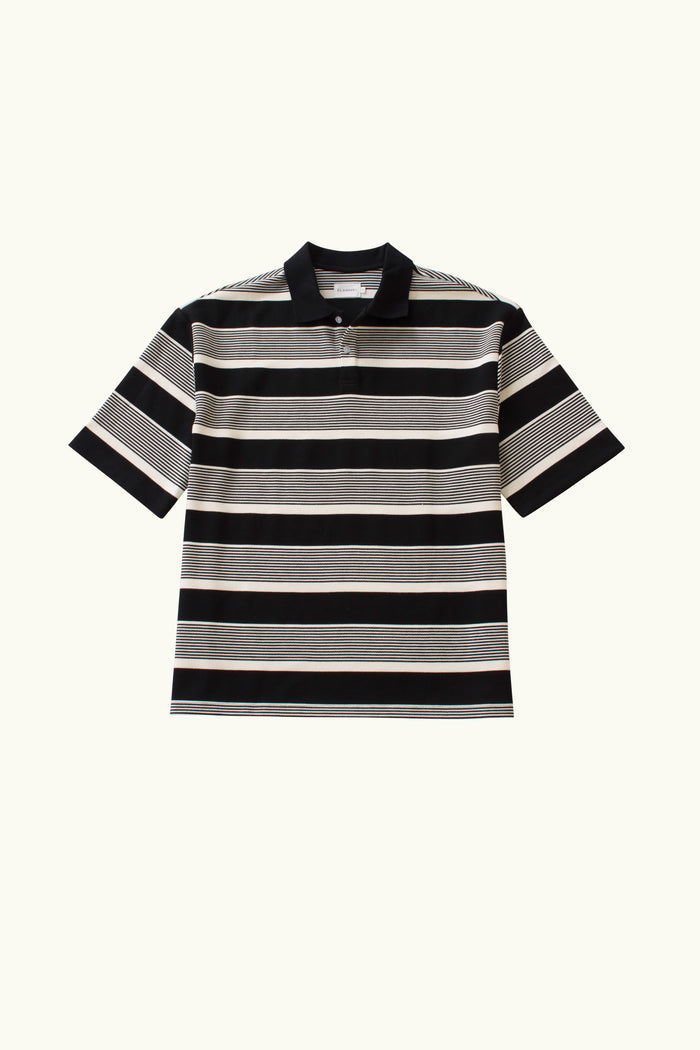 Kyoto Stripe Oversized Polo