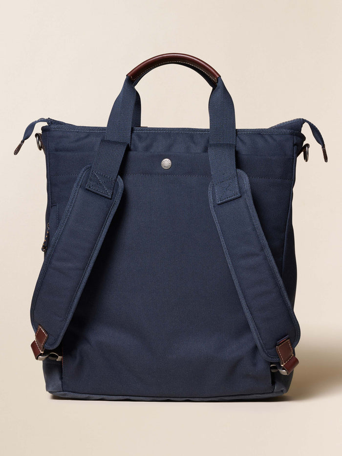 | Latitude Convertible Tote Backpack - Navy | Faherty Brand