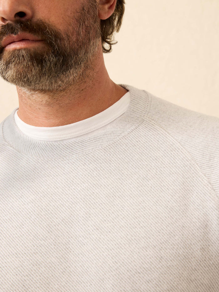 | Legend™ Sweater Crew - Light Heather Grey | Faherty Brand