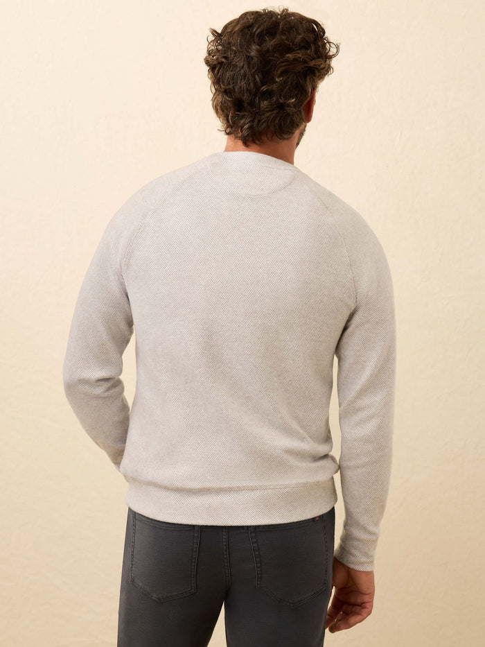 | Legend™ Sweater Crew - Light Heather Grey | Faherty Brand