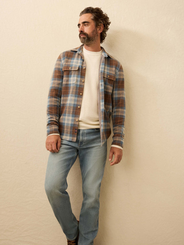 | Legend™ Sweater Shirt - Bear River Plaid | Faherty Brand