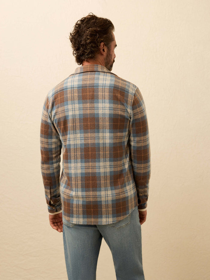 | Legend™ Sweater Shirt - Bear River Plaid | Faherty Brand