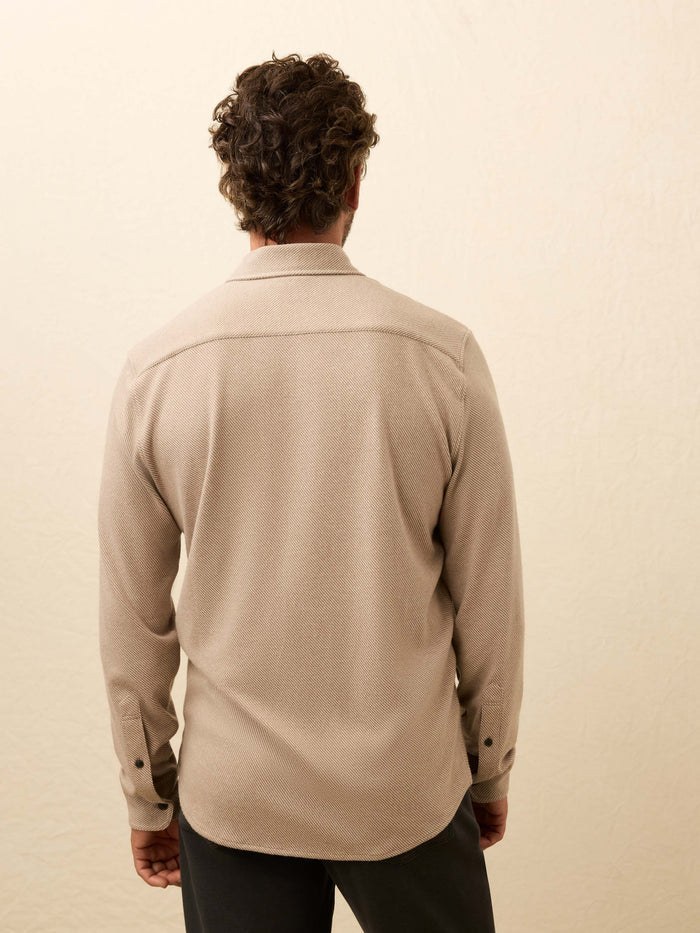 | Legend™ Sweater Shirt (Single Pocket) - Timber Twill | Faherty Brand