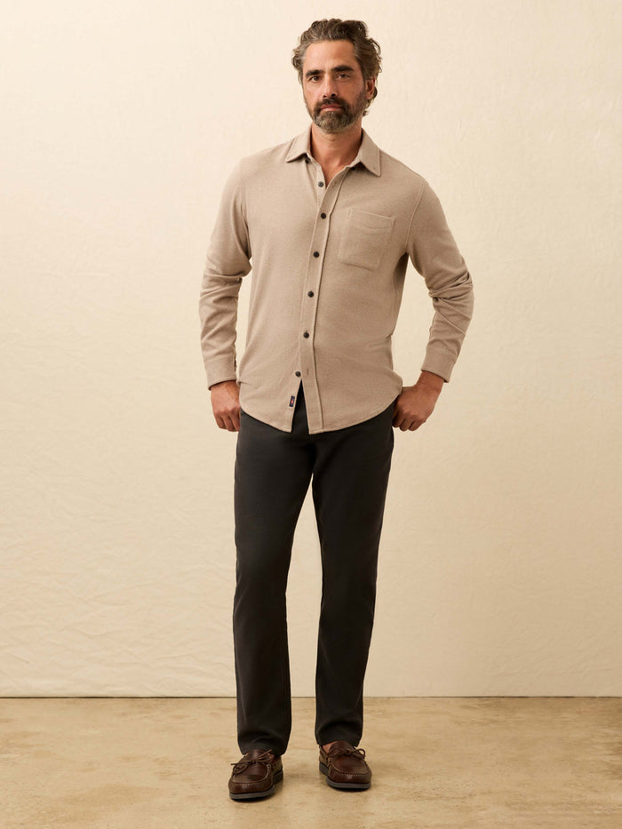 | Legend™ Sweater Shirt (Single Pocket) - Timber Twill | Faherty Brand