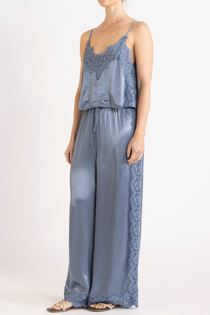 Lenny Satin Lace Cami