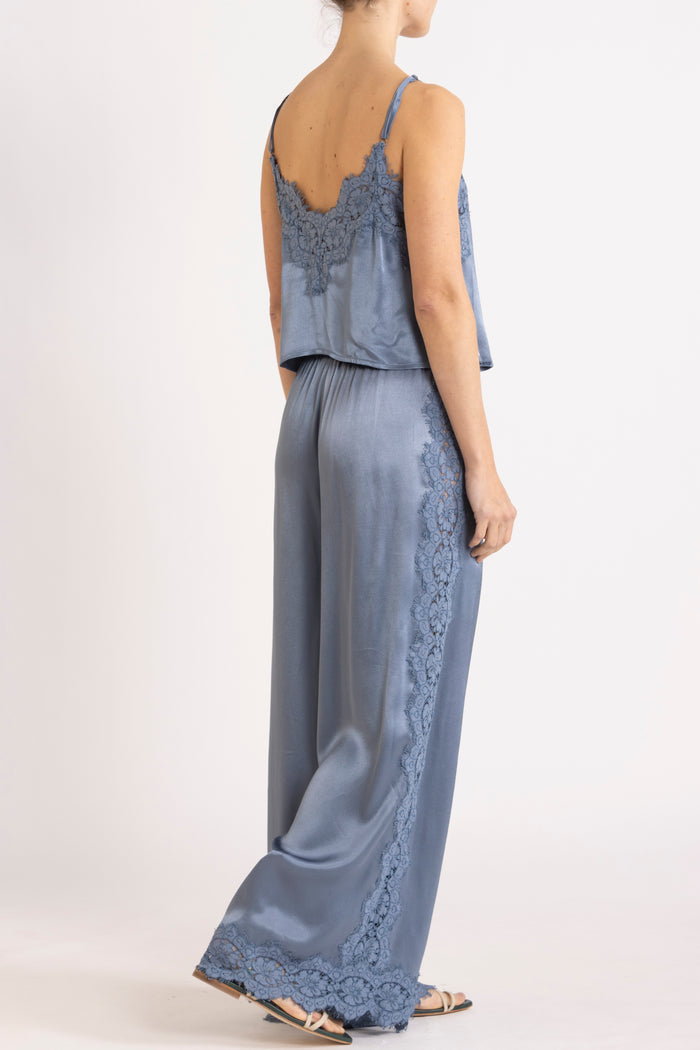 Lenny Satin Lace Cami