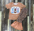 Leopard Bunny Trio 2pc