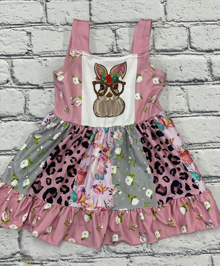 Leopard Floral Bunny Set