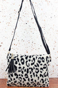 Leopard Fur crossbody
