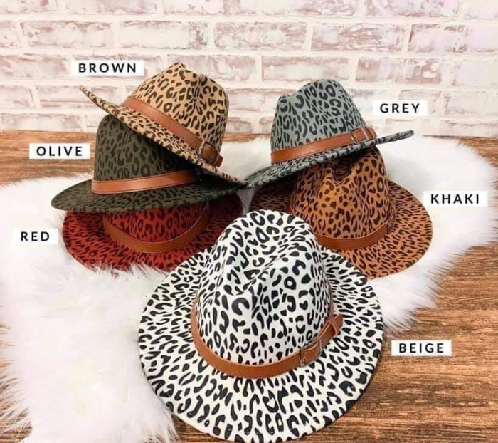 Leopard Hats