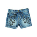 Leopard Jean Shorts 63