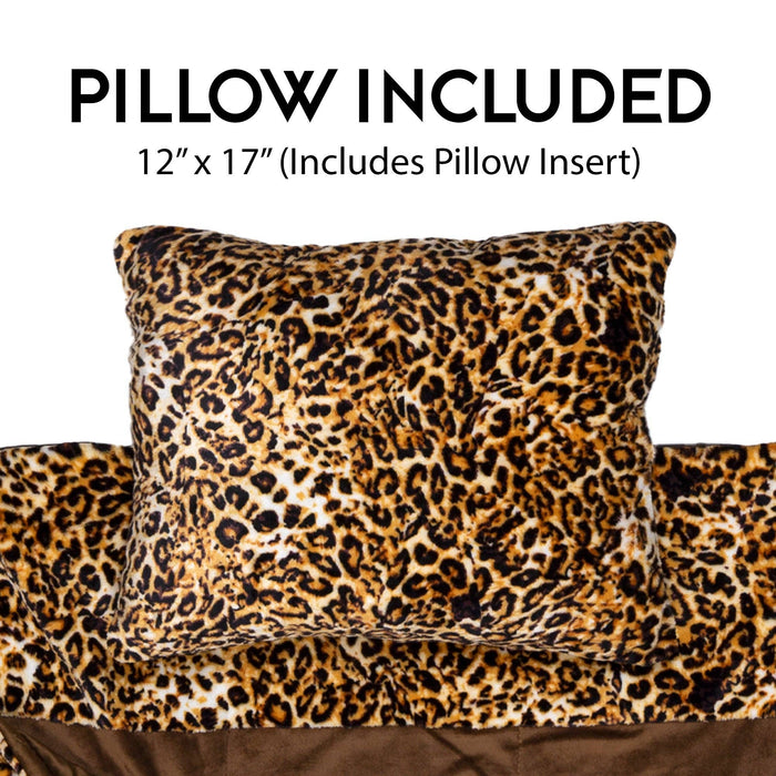 Leopard Slumber Bag