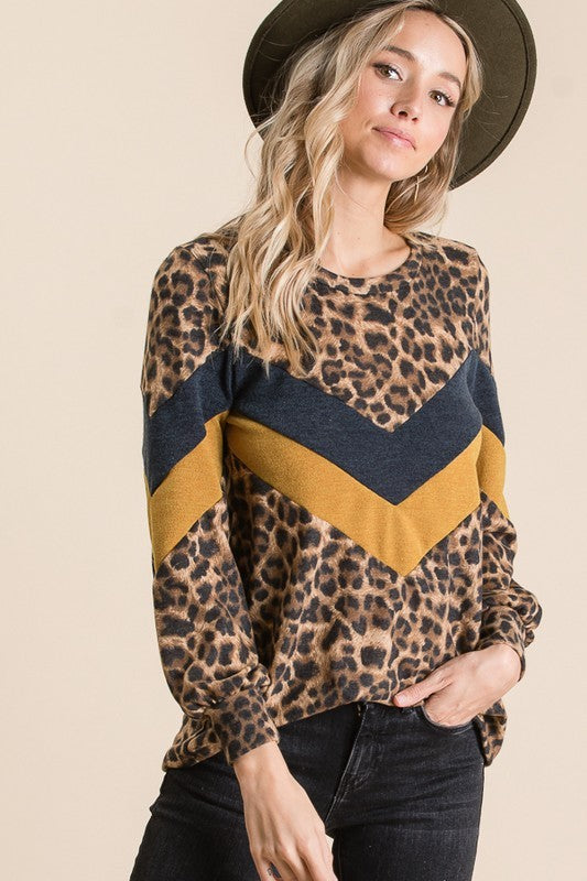 Leopard V Print