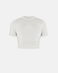 Line Basic Baby Tee White