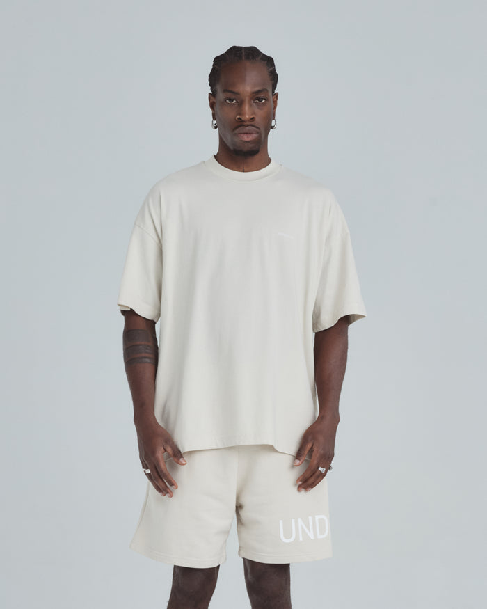 Line Basic Tshirt Cream