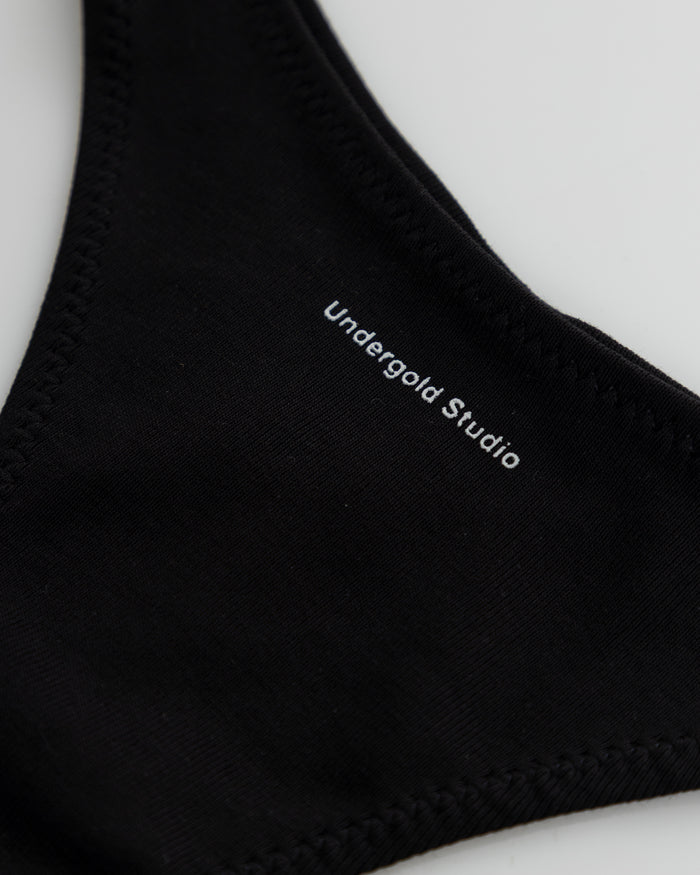 Line Undergold Studio Thong Black