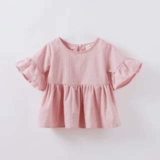 Linen Flutter Sleeve Top